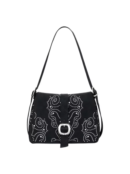 Desigual torebka POKER FACE POSADAS MI czarny