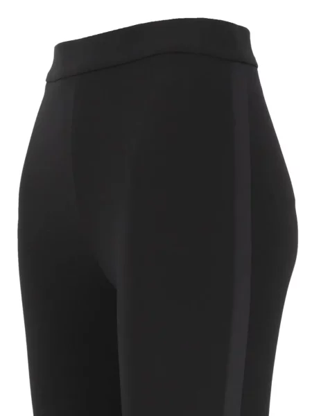 Σατέν κολάν Dolce & Gabbana μαύρο