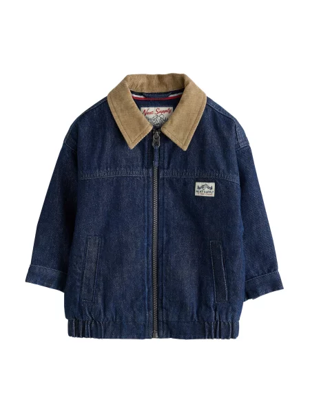 Next Geacă de primăvară-toamnă denim / maro deschis albastru