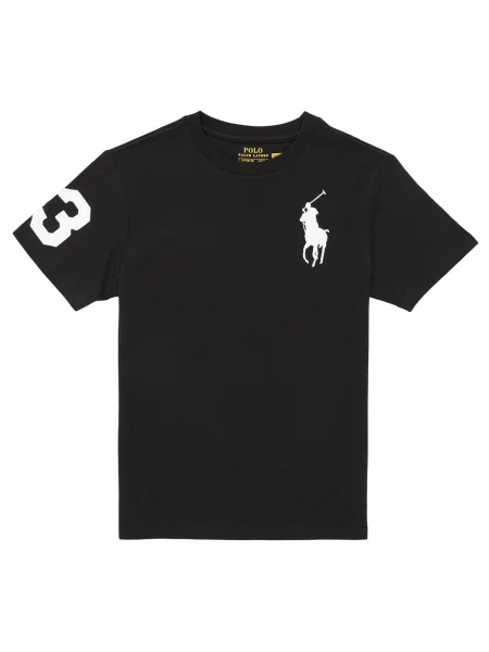 Tricou polo copii Polo Ralph Lauren negru