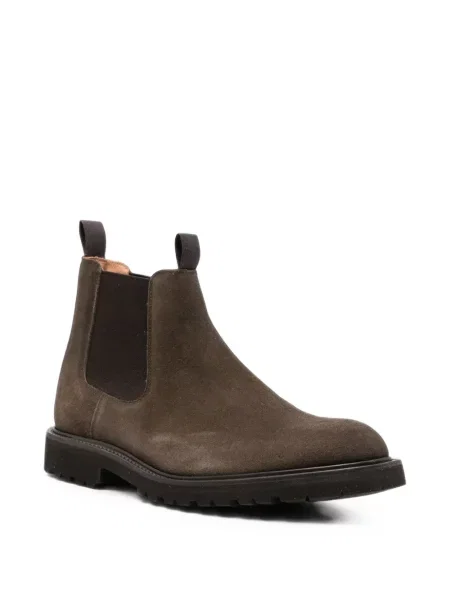 Botine chelsea Tricker's din piele de căprioară maro
