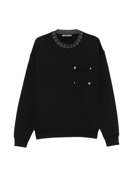 Bluza nierozpinana Palm Angels czarna