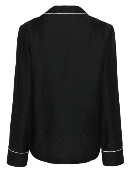Žakárové pyžamo Off-white bílé