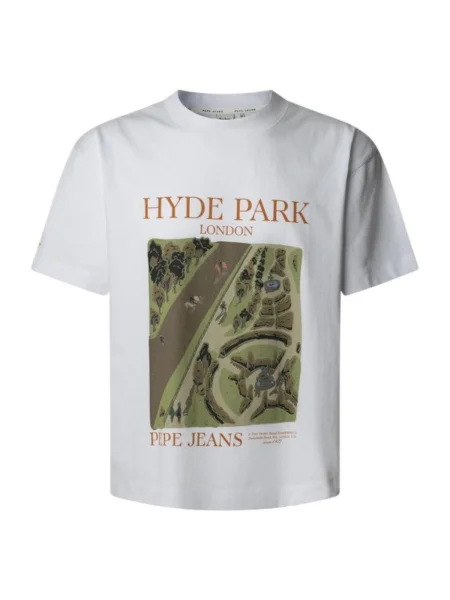 Tricou Pepe Jeans alb