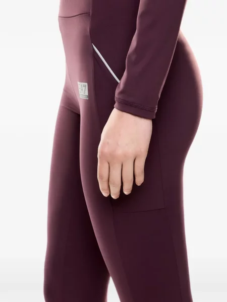 Клинове Ea7 Emporio Armani с принт червено
