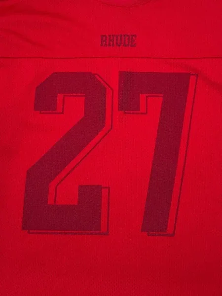 Fotbal cămașă Rhude roșu