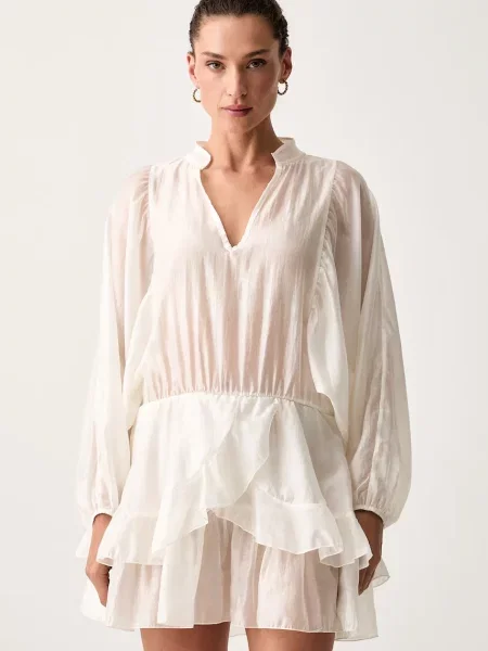 Haveone rochie de vară cu vâscoză bej