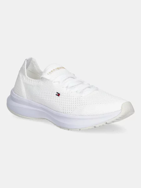 Tommy Hilfiger sneakers TH KNIT RUNNER alb