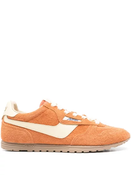 Sneakerși Autry portocaliu