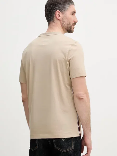 Tommy Hilfiger t-shirt basic beżowy