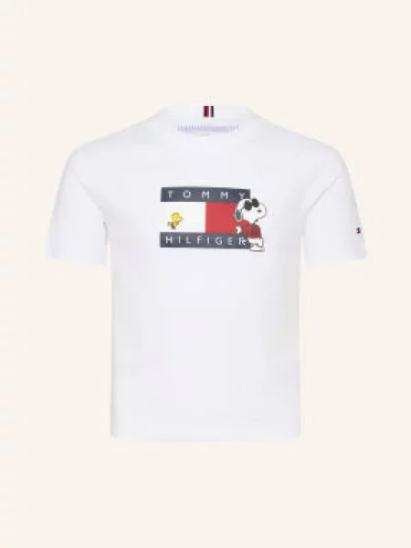 Tommy Hilfiger T-Shirt weiss biała