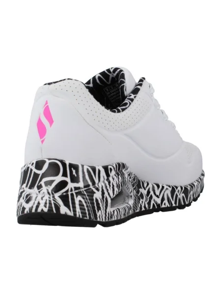 SKECHERS Nízke tenisky Loving Love modrá / žltá / ružová biela