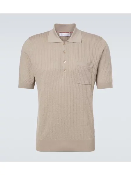 Polo Brunello Cucinelli bej