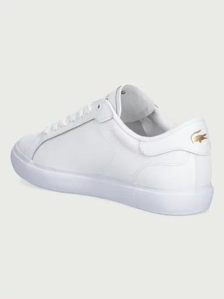 Lacoste POWERCOURT sportcipő női bőr fehér