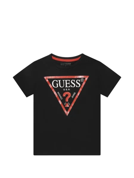 Koszulka dziecięca Guess czarna