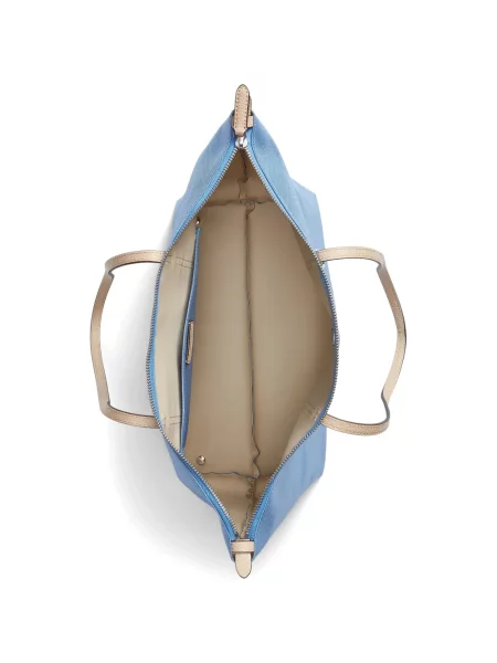 Torba Lauren Ralph Lauren s autogramom plava