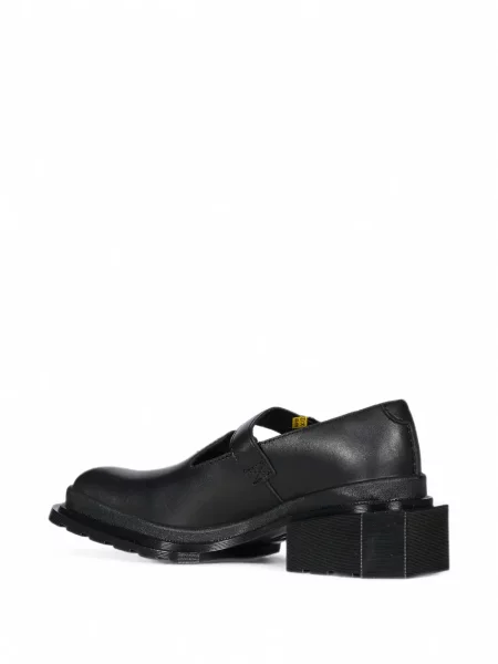 Pantofi cu toc Dr. Martens cu cataramă cu bretele negru