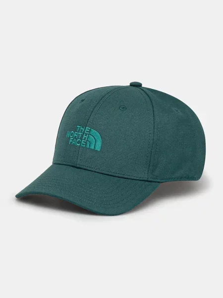 Шапка с козирка The North Face Recycled 66 Classic Hat тюркоазено с апликация