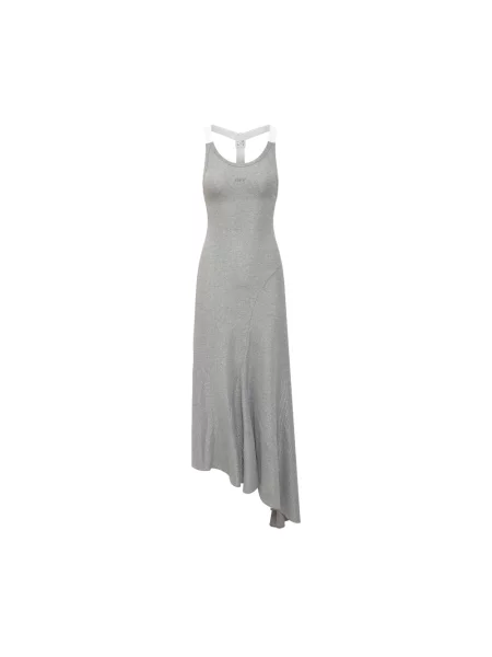 Dzianinowa sukienka Off-white biała