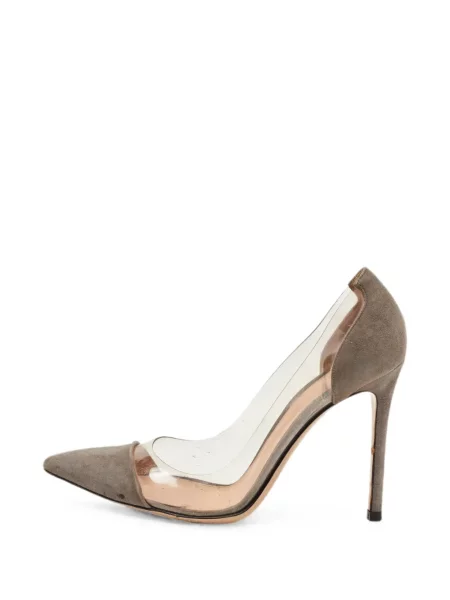 Pantofi cu toc Gianvito Rossi gri
