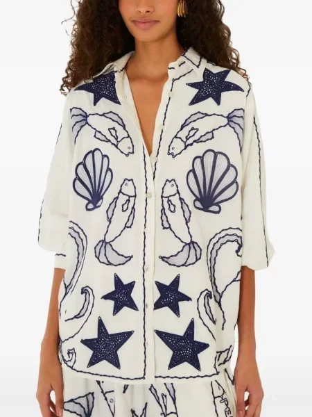 Košeľa Farm Rio biela