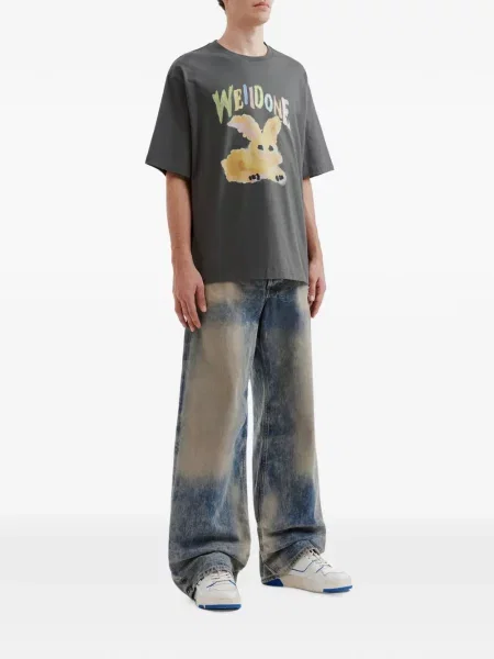 Tricou We11done cu imagine gri