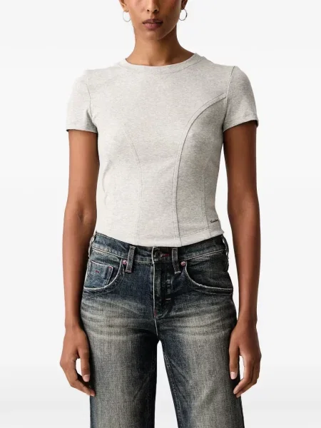 Scurt tricou Miss Sixty gri
