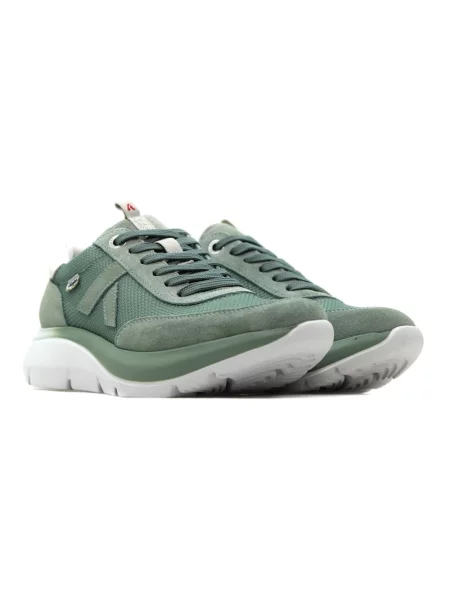 Sneakersy Callaghan skórzane zielone
