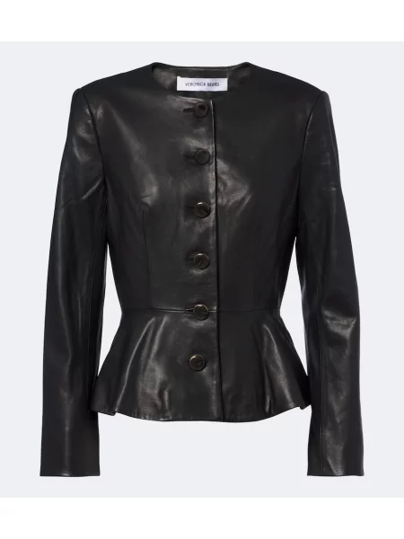 Geanta de piele Veronica Beard negru