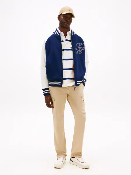 TOMMY HILFIGER Kargo hlače DENTON kaki