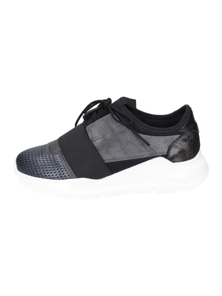 Sneakersy Stokton skórzane czarne