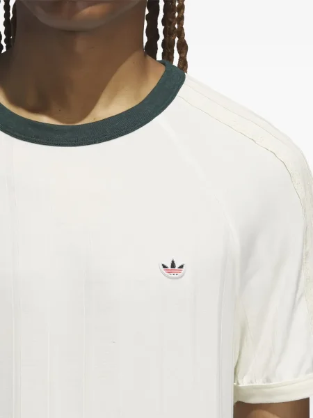 Tricou Adidas cu dungi alb