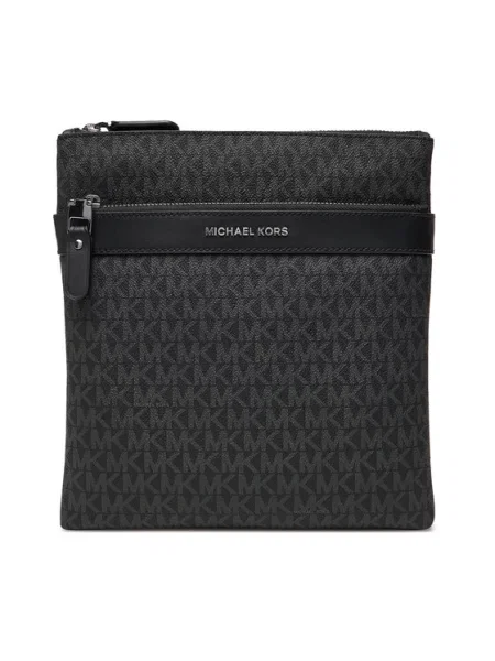 Michael Kors Rankinė su ilgu dirželiu / balta juoda