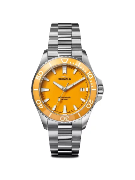 Ceas Shinola portocaliu