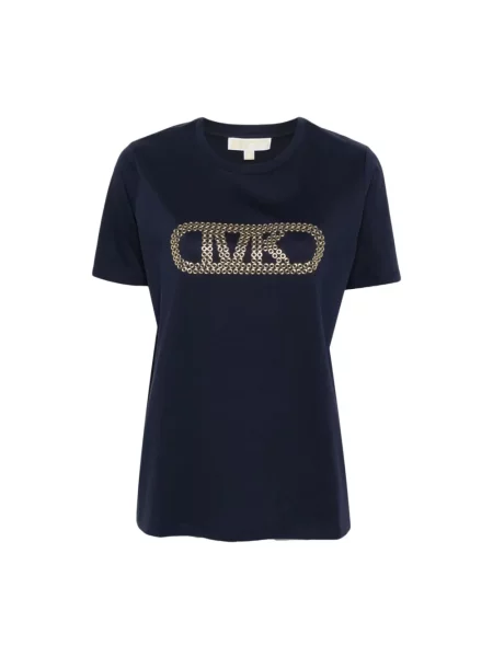 Koszulka Michael Kors klasyczna niebieska