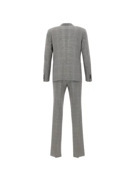 Costum Tagliatore cu două rânduri de nasturi gri