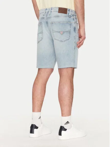 Džínové šortky Guess modré