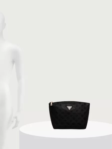 Кожаная косметичка Guess