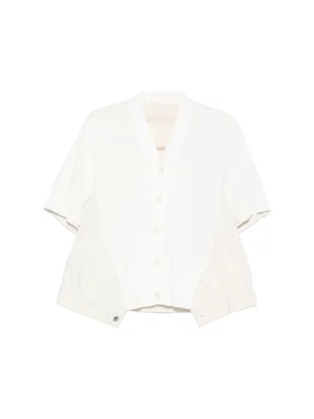 Bluzka Sacai beżowa