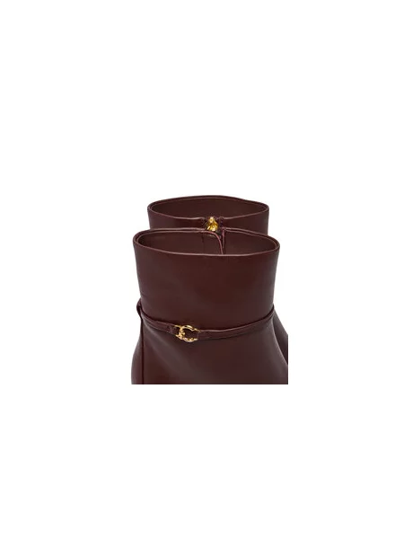 Čizme Coccinelle C-Look E4 VTK 11 01 01 Tamnocrvena