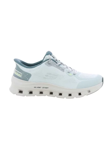 Sneakersy Skechers niebieskie