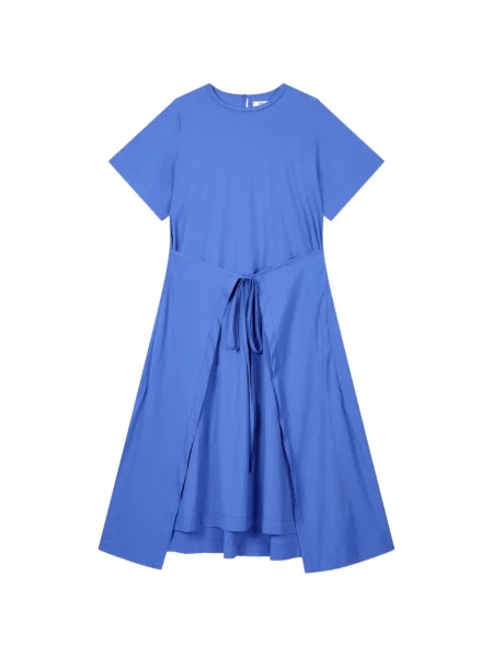 Scurt rochie midi Tomboy plic albastru