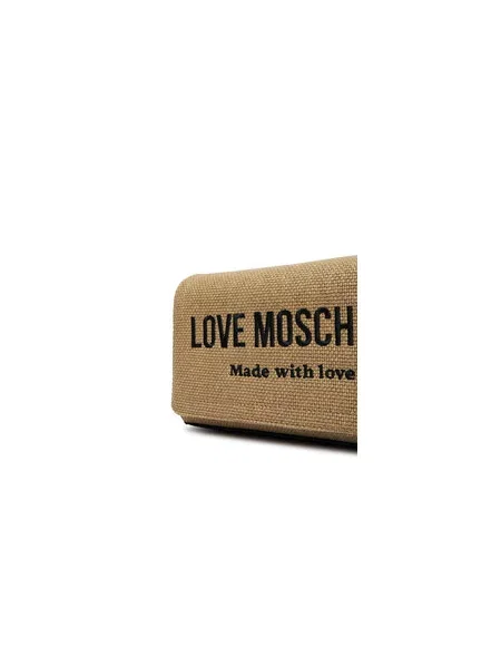 Love Moschino Taška cez rameno béžová