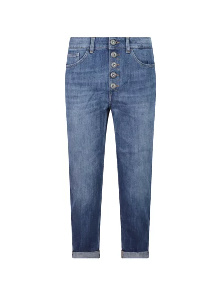 Decupat blugi Dondup albastru