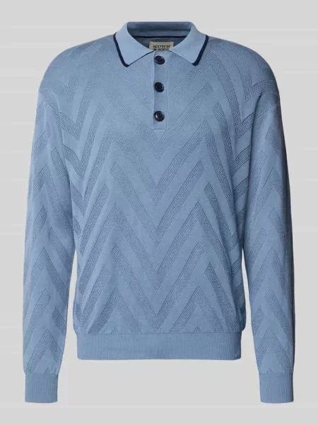 Dzianinowa koszulka Scotch & Soda z długim rękawem