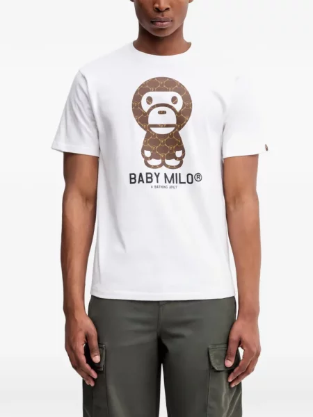 Koszulka dziecięca A Bathing Ape® biała