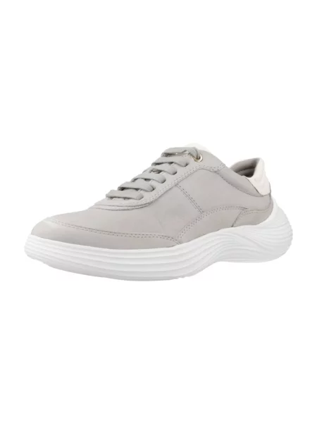Sneakersy Geox skórzane szare