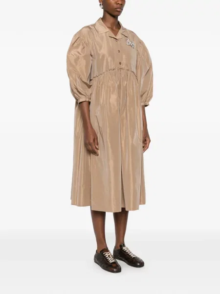 Sukienka midi Simone Rocha do kolan garniturowa