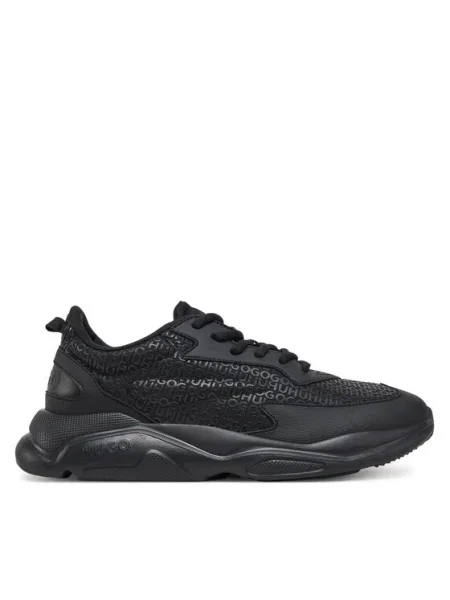 HUGO Sneakersy Leon čierna