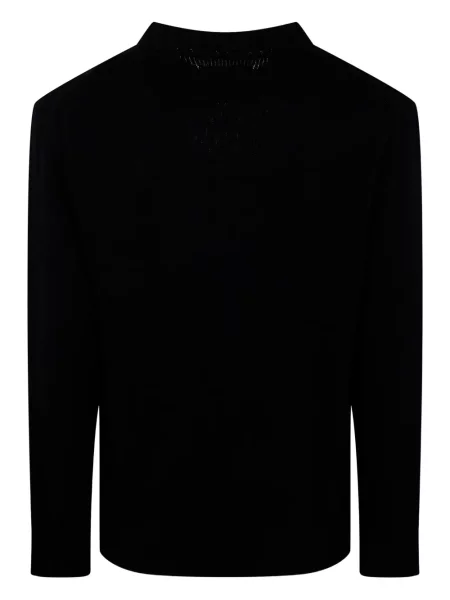 Pulover Amiri cu broderie negru